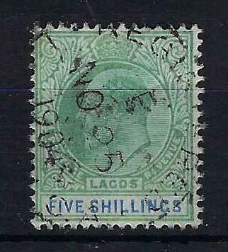 Image of Nigeria & Territories ~ Lagos SG 52 FU British Commonwealth Stamp